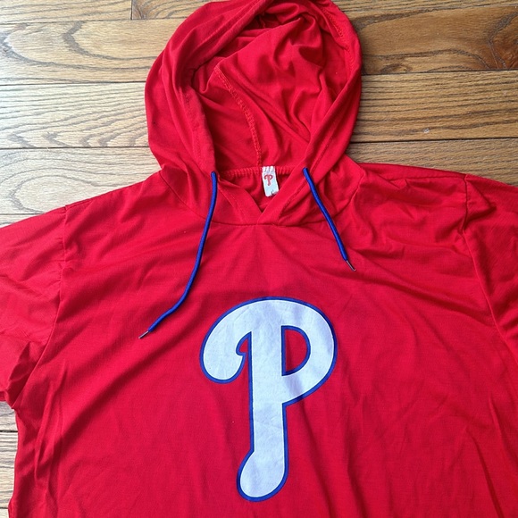 New Phillies Hooded Short Sleeve T-shirt - Picture 2 of 5